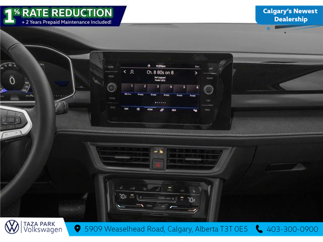 2026 Volkswagen Taos Comfortline Black Edition (Stk: TT-005) in Calgary - Image 5 of 9