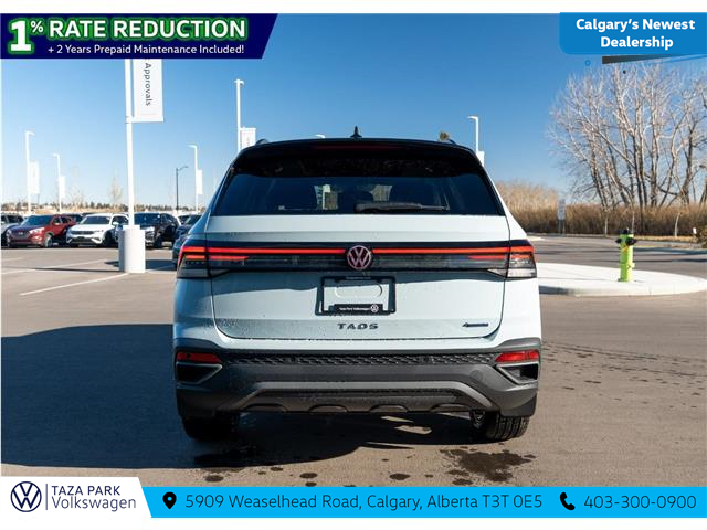 2026 Volkswagen Taos Comfortline Black Edition (Stk: TT-029) in Calgary - Image 6 of 24 2026 Volkswagen Taos Comfortline Black Edition (Stk: TT-029) in Calgary - Image 6 of 24