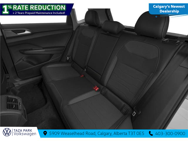 2026 Volkswagen Taos Comfortline Black Edition (Stk: TT-142) in Calgary - Image 10 of 12