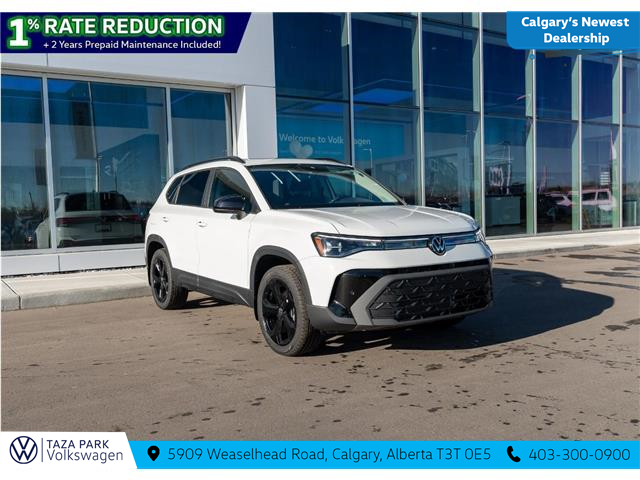 2026 Volkswagen Taos Comfortline Black Edition (Stk: TT-008) in Calgary - Image 3 of 24