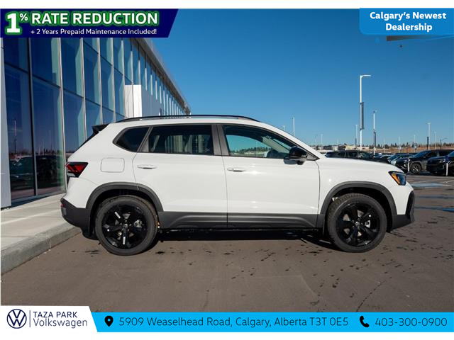 2026 Volkswagen Taos Comfortline Black Edition (Stk: TT-008) in Calgary - Image 4 of 24