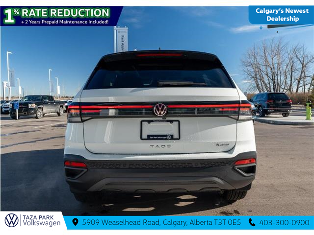 2026 Volkswagen Taos Comfortline Black Edition (Stk: TT-008) in Calgary - Image 6 of 24