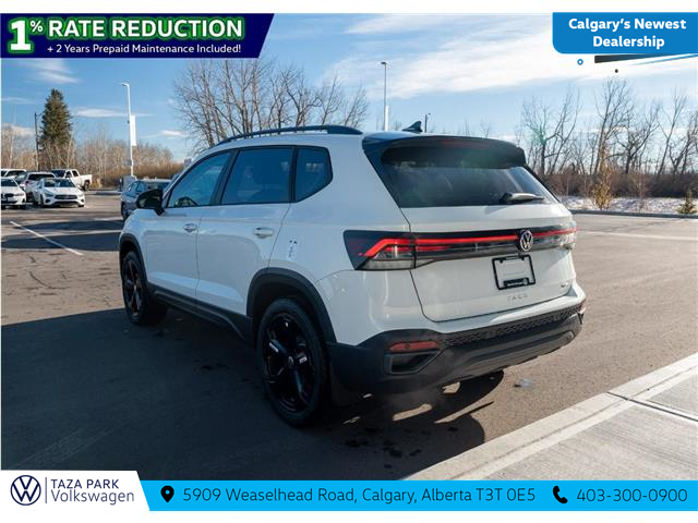 2026 Volkswagen Taos Comfortline Black Edition (Stk: TT-008) in Calgary - Image 7 of 24