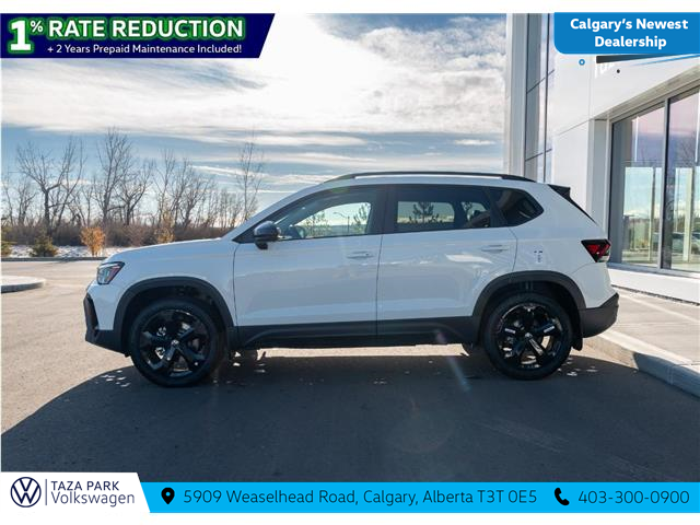 2026 Volkswagen Taos Comfortline Black Edition (Stk: TT-008) in Calgary - Image 8 of 24