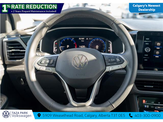 2026 Volkswagen Taos Comfortline Black Edition (Stk: TT-008) in Calgary - Image 16 of 24