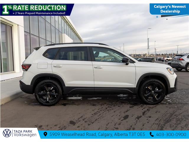 2026 Volkswagen Taos Comfortline Black Edition (Stk: TT-007) in Calgary - Image 4 of 25
