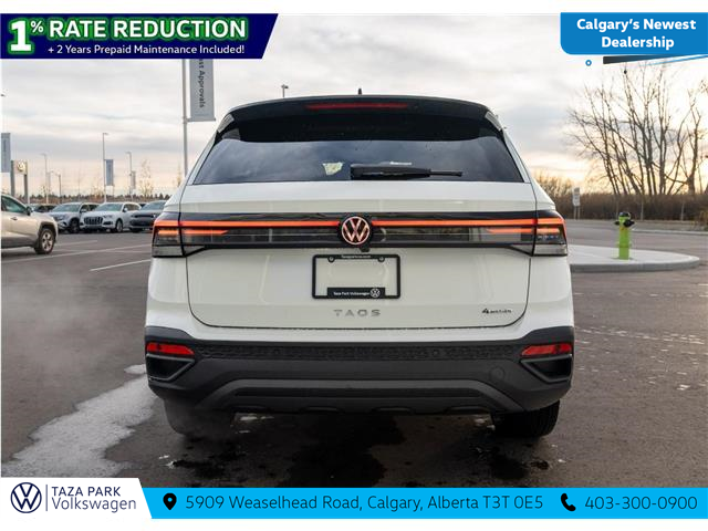 2026 Volkswagen Taos Comfortline Black Edition (Stk: TT-007) in Calgary - Image 6 of 25