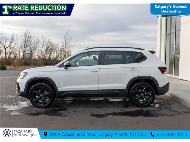 2026 Volkswagen Taos Comfortline Black Edition (Stk: TT-007) in Calgary - Image 8 of 25