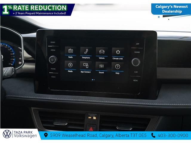 2026 Volkswagen Taos Comfortline Black Edition (Stk: TT-007) in Calgary - Image 20 of 25