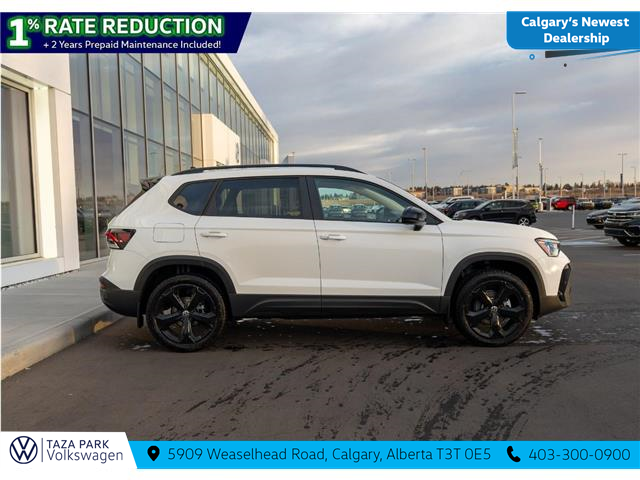 2026 Volkswagen Taos Comfortline Black Edition (Stk: TT-011) in Calgary - Image 4 of 24