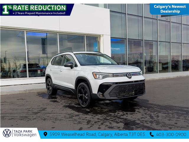2026 Volkswagen Taos Comfortline Black Edition (Stk: TT-010) in Calgary - Image 3 of 25 2026 Volkswagen Taos Comfortline Black Edition (Stk: TT-010) in Calgary - Image 3 of 25