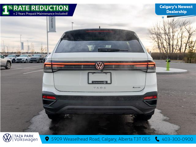 2026 Volkswagen Taos Comfortline Black Edition (Stk: TT-010) in Calgary - Image 6 of 25 2026 Volkswagen Taos Comfortline Black Edition (Stk: TT-010) in Calgary - Image 6 of 25
