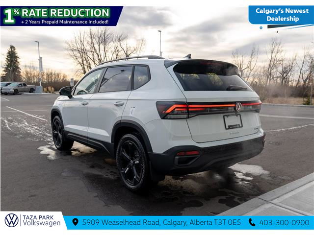 2026 Volkswagen Taos Comfortline Black Edition (Stk: TT-010) in Calgary - Image 7 of 25 2026 Volkswagen Taos Comfortline Black Edition (Stk: TT-010) in Calgary - Image 7 of 25