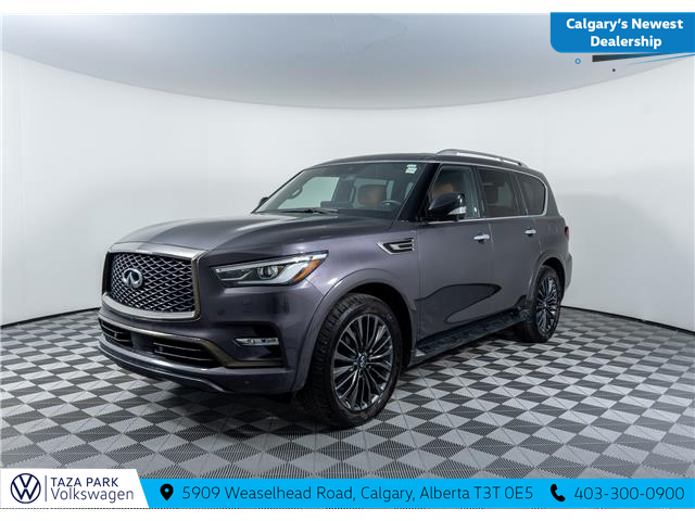 2023 Infiniti QX80 LUXE 7 Passenger (Stk: TS-0346B) in Calgary - Image 1 of 9 2023 Infiniti QX80 LUXE 7 Passenger (Stk: TS-0346B) in Calgary - Image 1 of 9