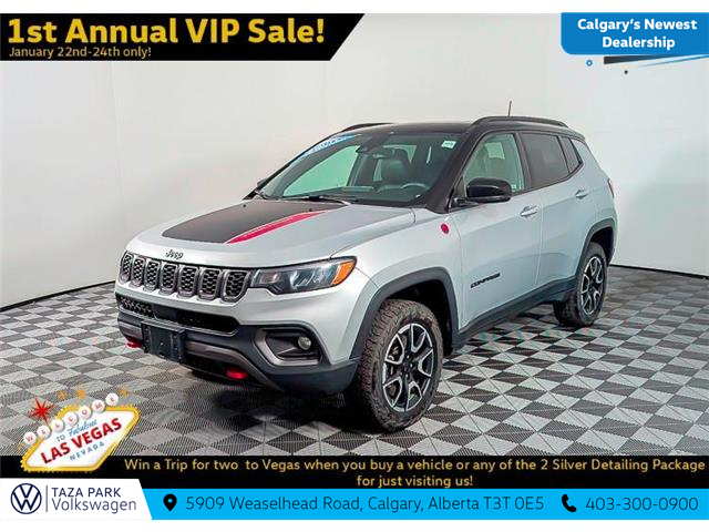 2024 Jeep Compass Trailhawk (Stk: TU0199) in Calgary - Image 1 of 12