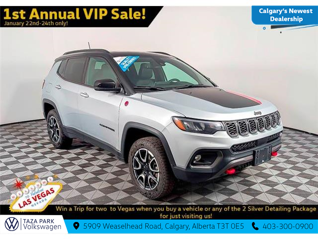 2024 Jeep Compass Trailhawk (Stk: TU0199) in Calgary - Image 3 of 12