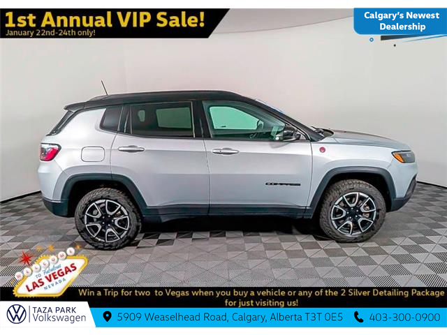 2024 Jeep Compass Trailhawk (Stk: TU0199) in Calgary - Image 4 of 12