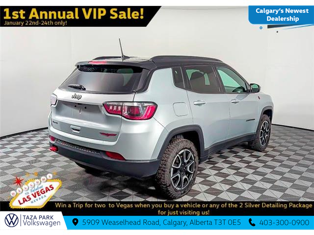 2024 Jeep Compass Trailhawk (Stk: TU0199) in Calgary - Image 5 of 12