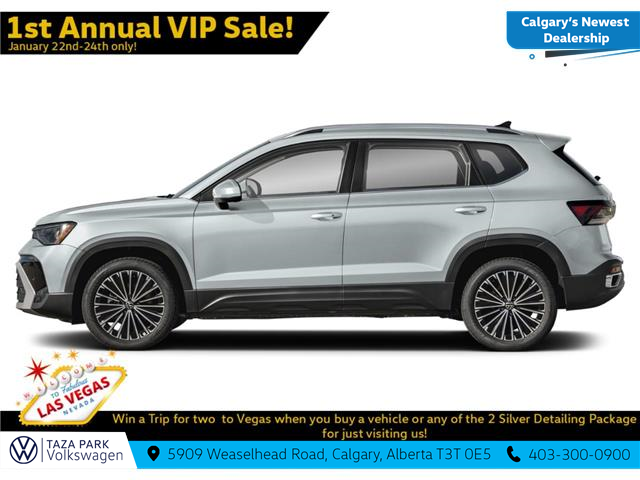 2025 Volkswagen Taos Comfortline (Stk: TT-134A) in Calgary - Image 3 of 12