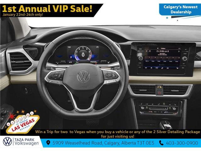 2025 Volkswagen Taos Comfortline (Stk: TT-134A) in Calgary - Image 4 of 12