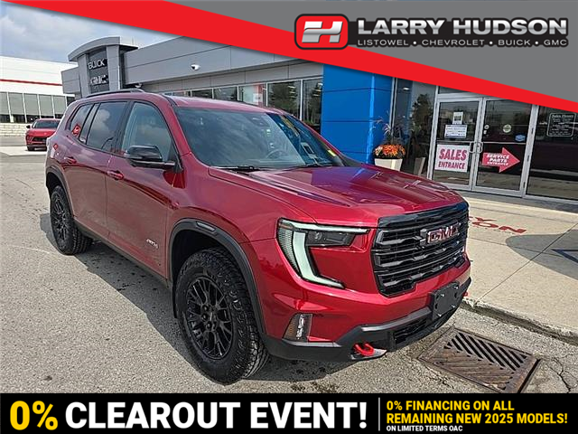 2025 GMC Acadia AT4 (Stk: 25-1526) in Listowel - Image 1 of 10