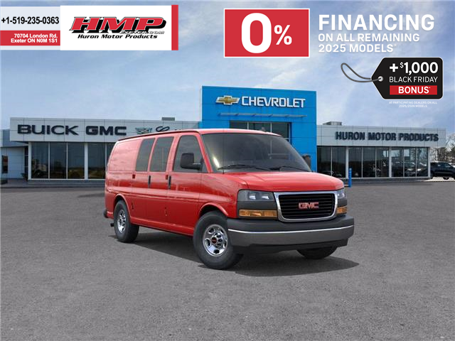 2025 GMC Savana 2500 Work Van (Stk: 105067) in Exeter - Image 1 of 24 2025 GMC Savana 2500 Work Van (Stk: 105067) in Exeter - Image 1 of 24