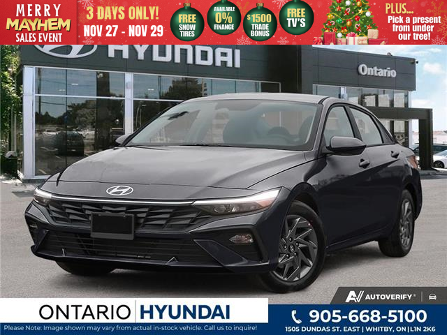 2025 Hyundai Elantra Preferred (Stk: 7-1023) in Whitby - Image 1 of 23 2025 Hyundai Elantra Preferred (Stk: 7-1023) in Whitby - Image 1 of 23