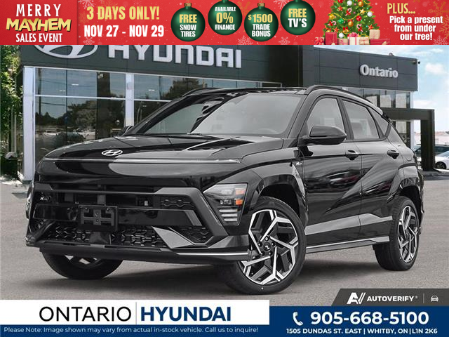 2025 Hyundai Kona 1.6T N Line (Stk: ONH284329) in Whitby - Image 1 of 25