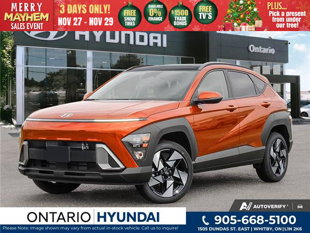 2025 Hyundai Kona 1.6T Preferred Sport (Stk: 7-1117) in Whitby - Image 1 of 22