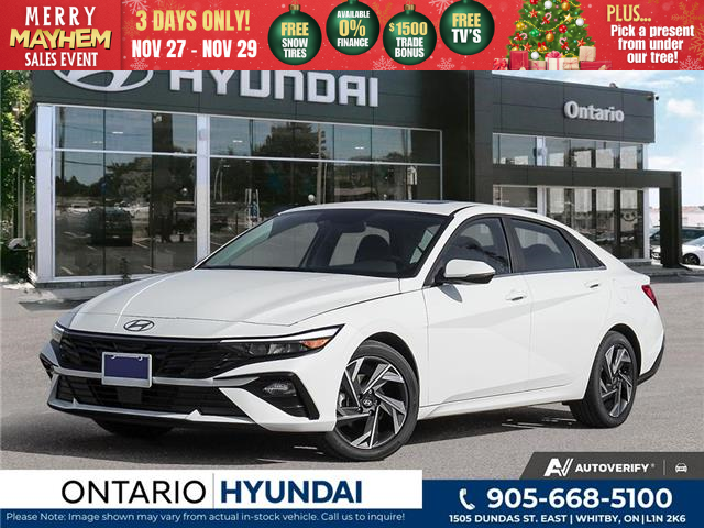2025 Hyundai Elantra Luxury (Stk: ONH885994) in Whitby - Image 1 of 25 2025 Hyundai Elantra Luxury (Stk: ONH885994) in Whitby - Image 1 of 25