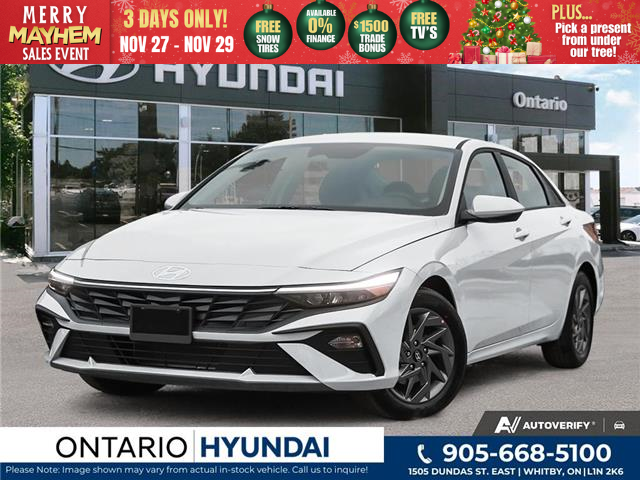 2025 Hyundai Elantra Preferred (Stk: 7-1133) in Whitby - Image 1 of 23 2025 Hyundai Elantra Preferred (Stk: 7-1133) in Whitby - Image 1 of 23