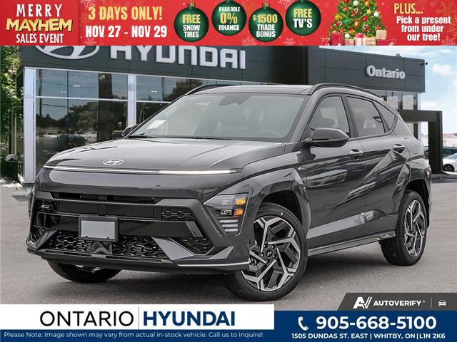 2025 Hyundai Kona 1.6T N Line (Stk: ONH305912) in Whitby - Image 1 of 24