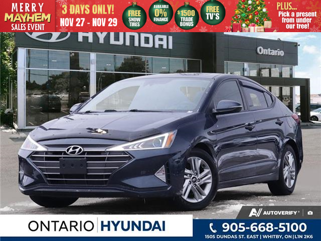 2020 Hyundai Elantra Preferred w/Sun & Safety Package (Stk: 7-1428A) in Whitby - Image 1 of 27 2020 Hyundai Elantra Preferred w/Sun & Safety Package (Stk: 7-1428A) in Whitby - Image 1 of 27