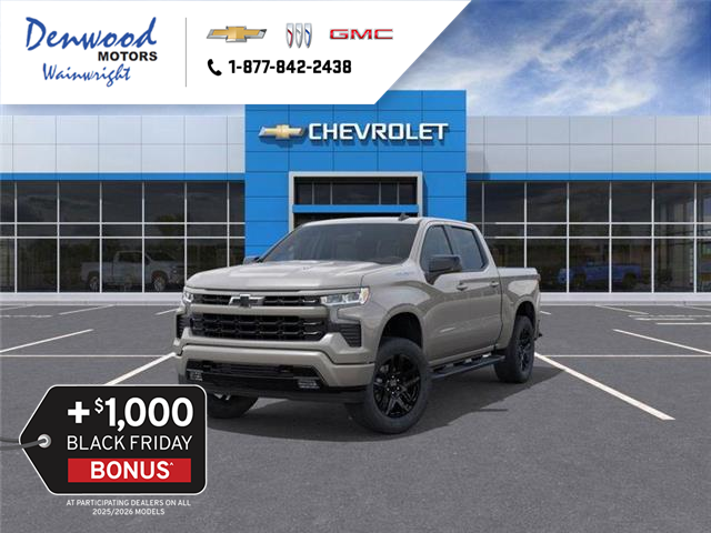 2026 Chevrolet Silverado 1500 RST (Stk: 41744) in Wainwright - Image 1 of 6 2026 Chevrolet Silverado 1500 RST (Stk: 41744) in Wainwright - Image 1 of 6