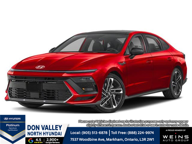 2025 Hyundai Sonata N-Line Ultimate (Stk: 16104477) in Markham - Image 1 of 12