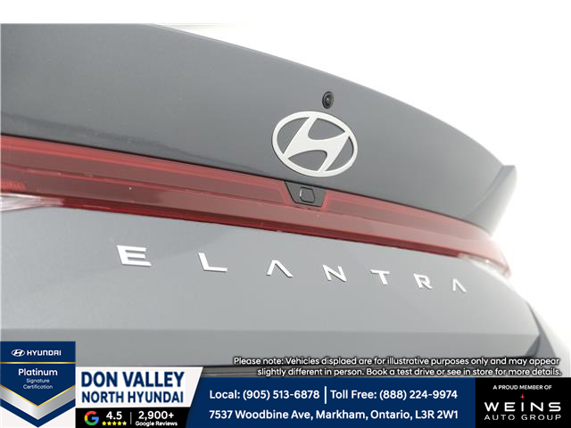 2025 Hyundai Elantra Preferred w/Tech Package (Stk: 16T2150) in Markham - Image 10 of 21
