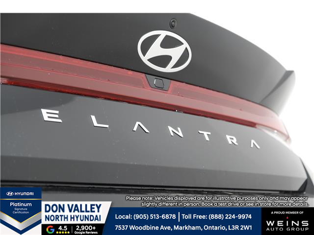 2025 Hyundai Elantra Preferred w/Tech Package (Stk: 16104879) in Markham - Image 11 of 22