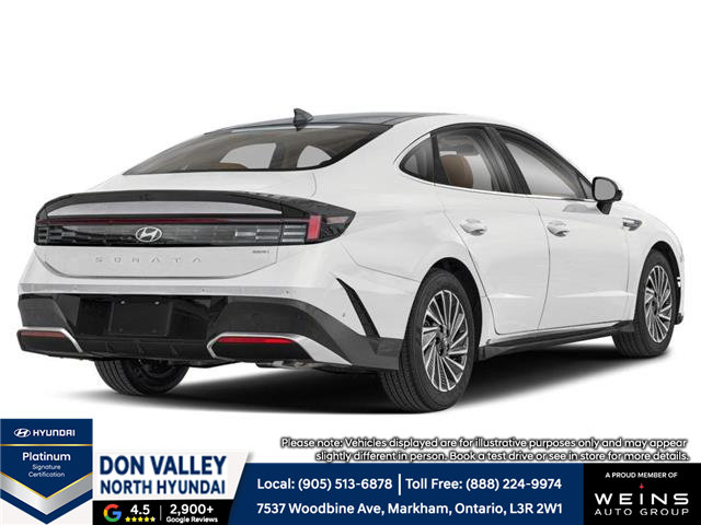 2026 Hyundai Sonata Hybrid Preferred-Trend (Stk: 16105029) in Markham - Image 3 of 12