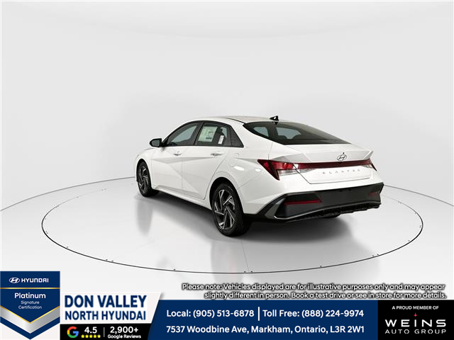 2025 Hyundai Elantra Preferred w/Tech Package (Stk: 16104775) in Markham - Image 7 of 11
