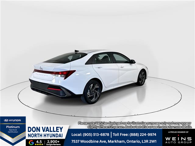 2025 Hyundai Elantra Preferred w/Tech Package (Stk: 16104775) in Markham - Image 9 of 11