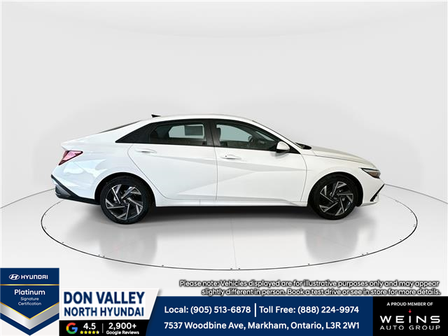 2025 Hyundai Elantra Preferred w/Tech Package (Stk: 16104775) in Markham - Image 10 of 11