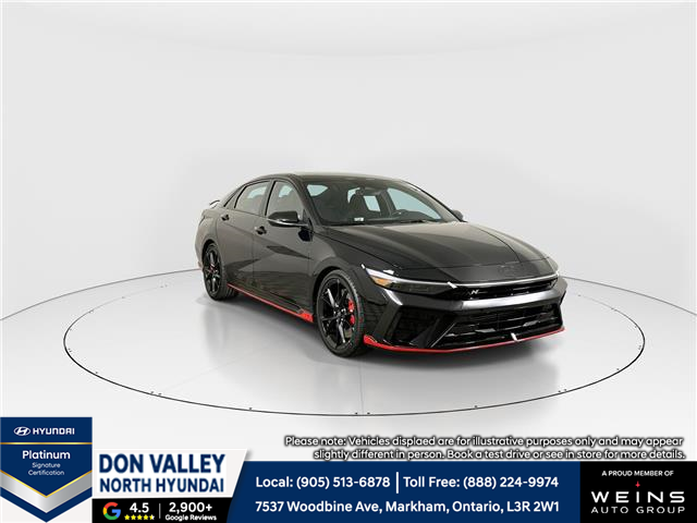 2025 Hyundai Elantra N Base (Stk: 16104646) in Markham - Image 1 of 8