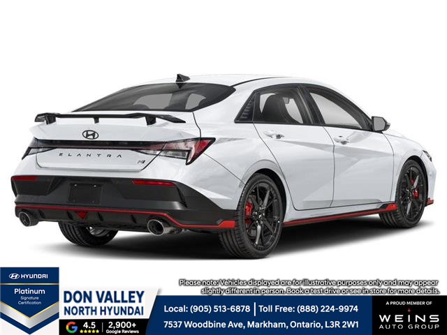 2026 Hyundai Elantra N Base (Stk: 16105113) in Markham - Image 3 of 12