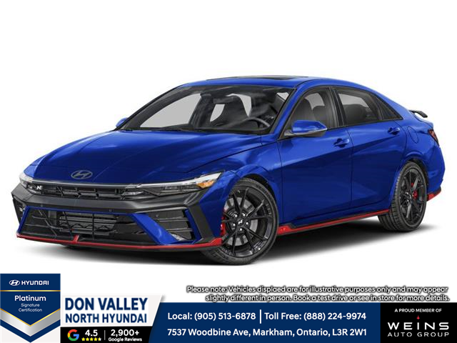2026 Hyundai Elantra N Base (Stk: 16105152) in Markham - Image 1 of 12