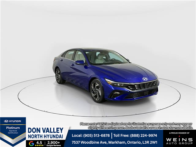 2026 Hyundai Elantra Luxury w/Two-Tone Interior (Stk: 16105111) in Markham - Image 1 of 20