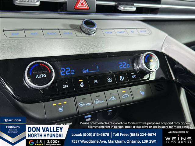 2026 Hyundai Elantra Luxury w/Two-Tone Interior (Stk: 16105111) in Markham - Image 16 of 20 2026 Hyundai Elantra Luxury w/Two-Tone Interior (Stk: 16105111) in Markham - Image 16 of 20