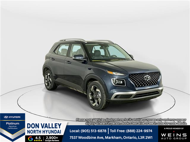2026 Hyundai Venue Ultimate w/Denim Interior (IVT) (Stk: 16105052) in Markham - Image 7 of 20