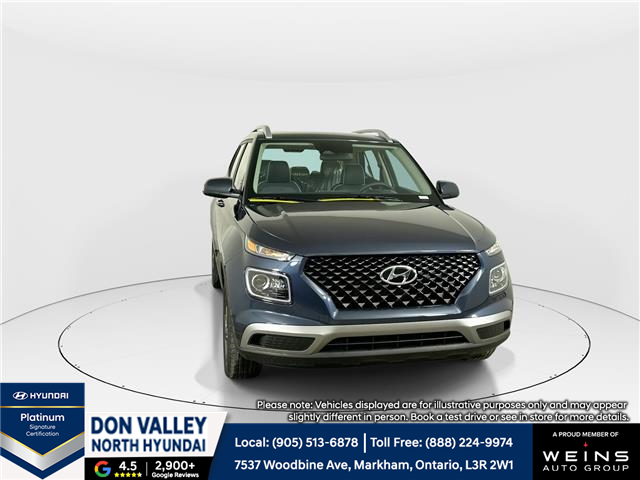 2026 Hyundai Venue Ultimate w/Denim Interior (IVT) (Stk: 16105052) in Markham - Image 8 of 20