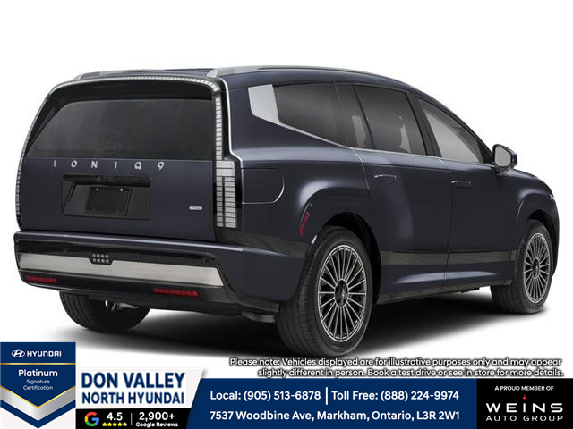 2026 Hyundai IONIQ 9 Preferred + w/Ultimate Calligraphy Package (Stk: 16105159) in Markham - Image 3 of 12