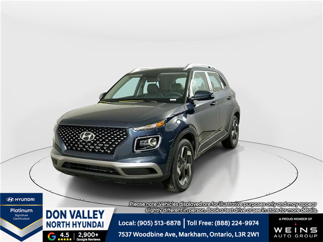 2026 Hyundai Venue Ultimate w/Denim Interior (IVT) (Stk: 16105046) in Markham - Image 3 of 19